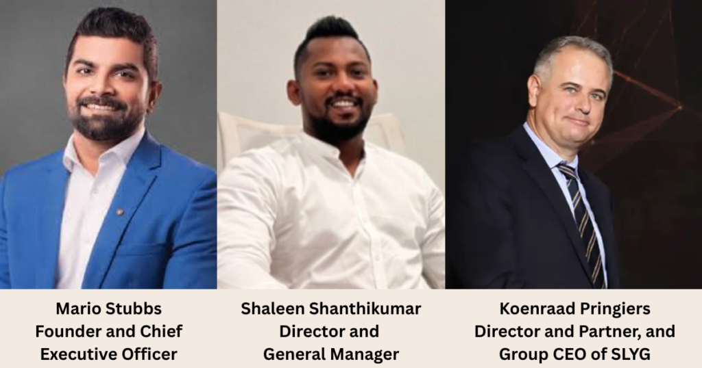 The Director board of The Serendipity Collection Sri Lanka luxury boutique villas